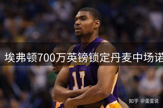 埃弗顿700万英镑锁定丹麦中场诺尔高，两年合约助力球队中场升级